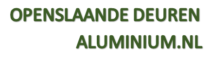 Openslaande Deuren Aluminium 